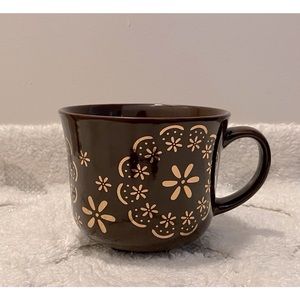Retro 70s Floral Mug/Soup Bowl